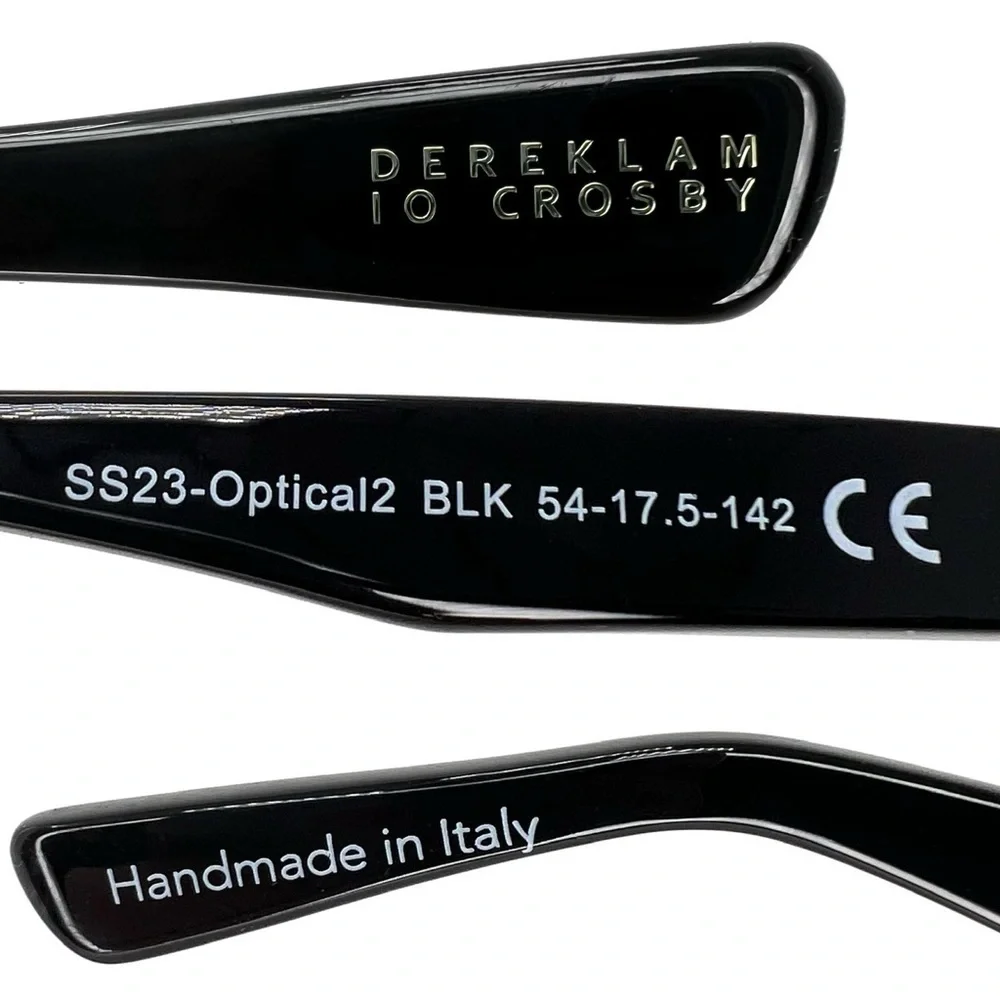 New Derek Lam 10 Crosby Blair Frames Black Eyeglasses Cat Eye Glasses Eyewear